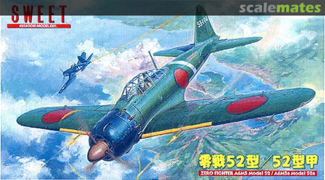 Boxart Zero Fighter A6M5 Model 52 / A6M5c Model 52a 14126 Sweet