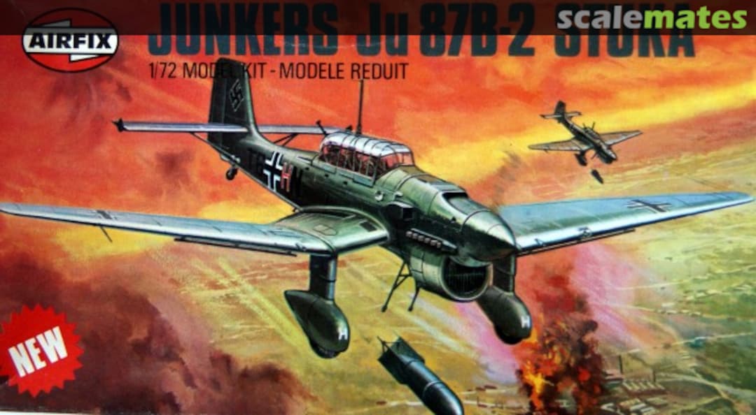 Boxart Junkers Ju 87B-2 Stuka 02049-1 Airfix