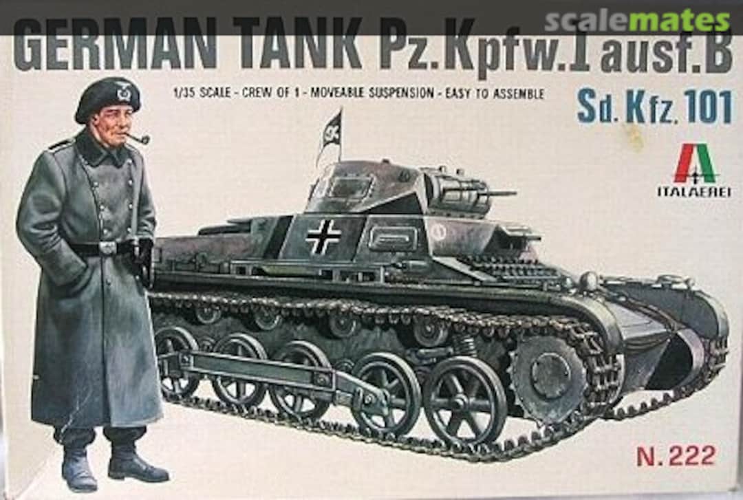 Boxart Pz.Kpfw.I Ausf.B 222 Italaerei Boxart Pz.Kpfw.I Ausf.B 222 Italaerei