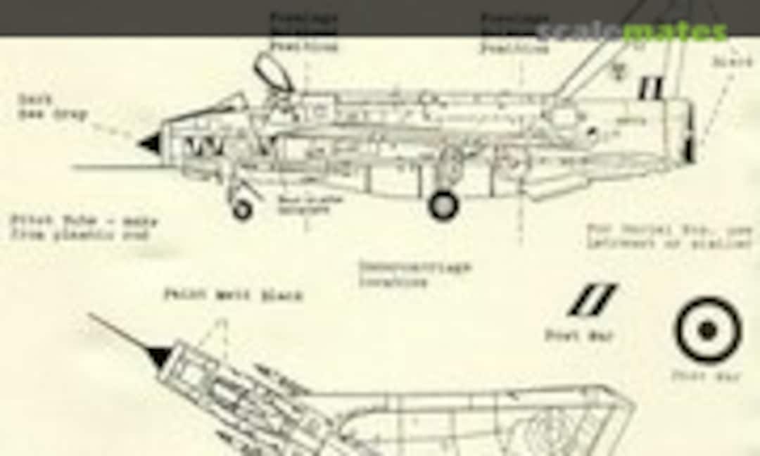 1:144 English Electric Lightning F6 (Welsh Models PJW04)