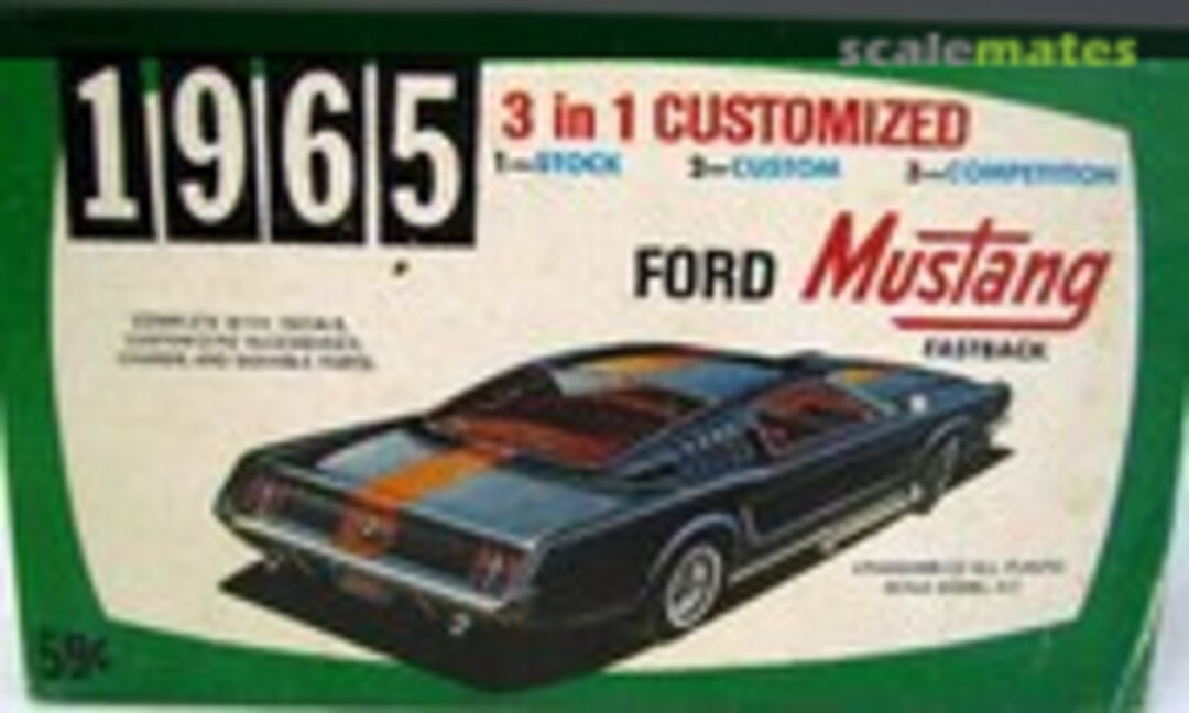 1:32 1965 Ford Mustang (Palmer Plastics 6504)