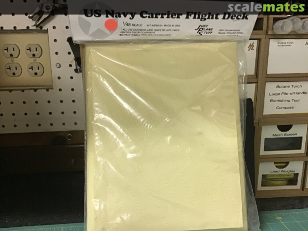 Boxart US Navy Carrier Flight Deck JPS018 Just Plane Stuff