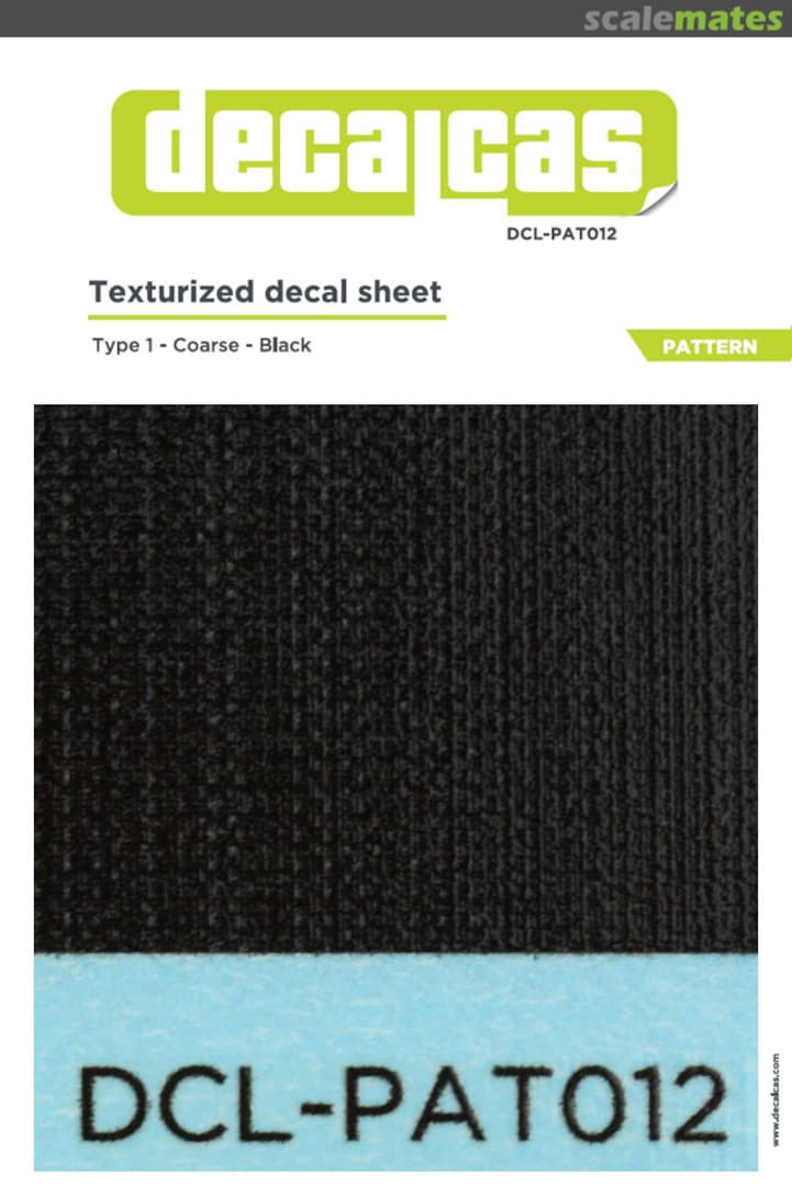Boxart Texturized pattern - type 1 - Coarse DCL-PAT012 Decalcas Boxart Texturized pattern - type 1 - Coarse DCL-PAT012 Decalcas