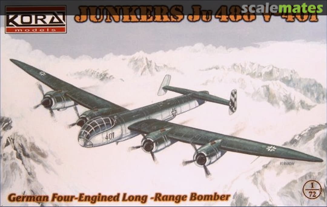 Boxart Junkers Ju488 V-401 7275 Kora Models Boxart Junkers Ju488 V-401 7275 Kora Models