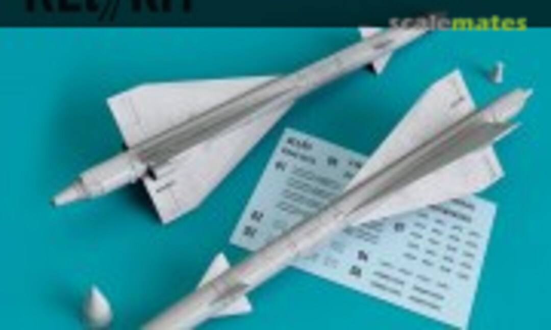 1:48 R-40RD (AA-6 Acrid) Missiles (ResKit RS48-0413) RS48-0413