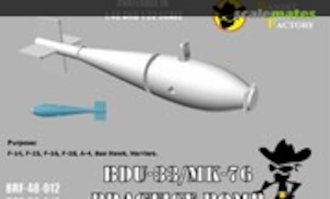 1:32 BDU-33/MK-76 Practice Bomb (Bandit Resin Factory BRF-32-012) BRF-32-012