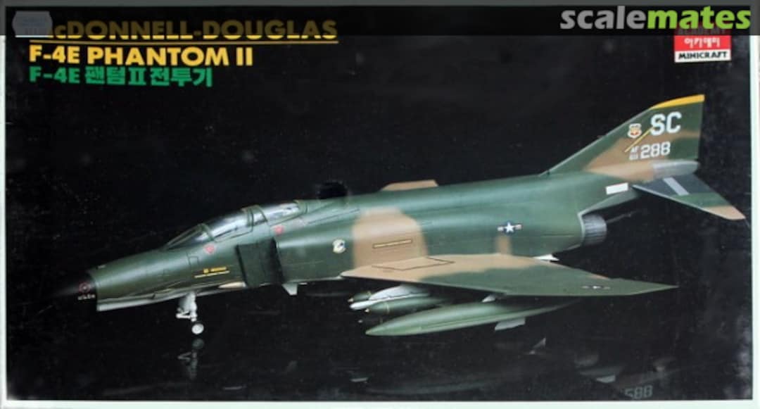 Boxart McDonnell-Douglas F-4E Phantom II 1636 Academy/Minicraft Boxart McDonnell-Douglas F-4E Phantom II 1636 Academy/Minicraft
