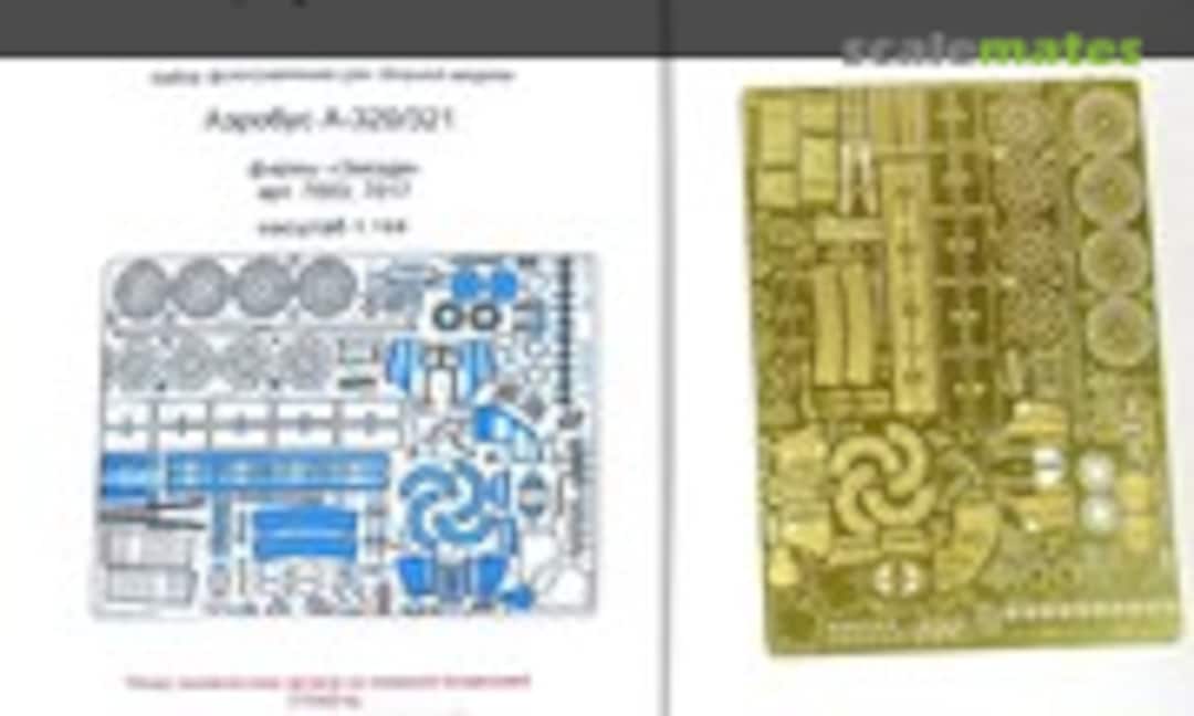 1:144 Airbus A-320/321 PE-detail set (Microdesign MD 144210) MD 144210