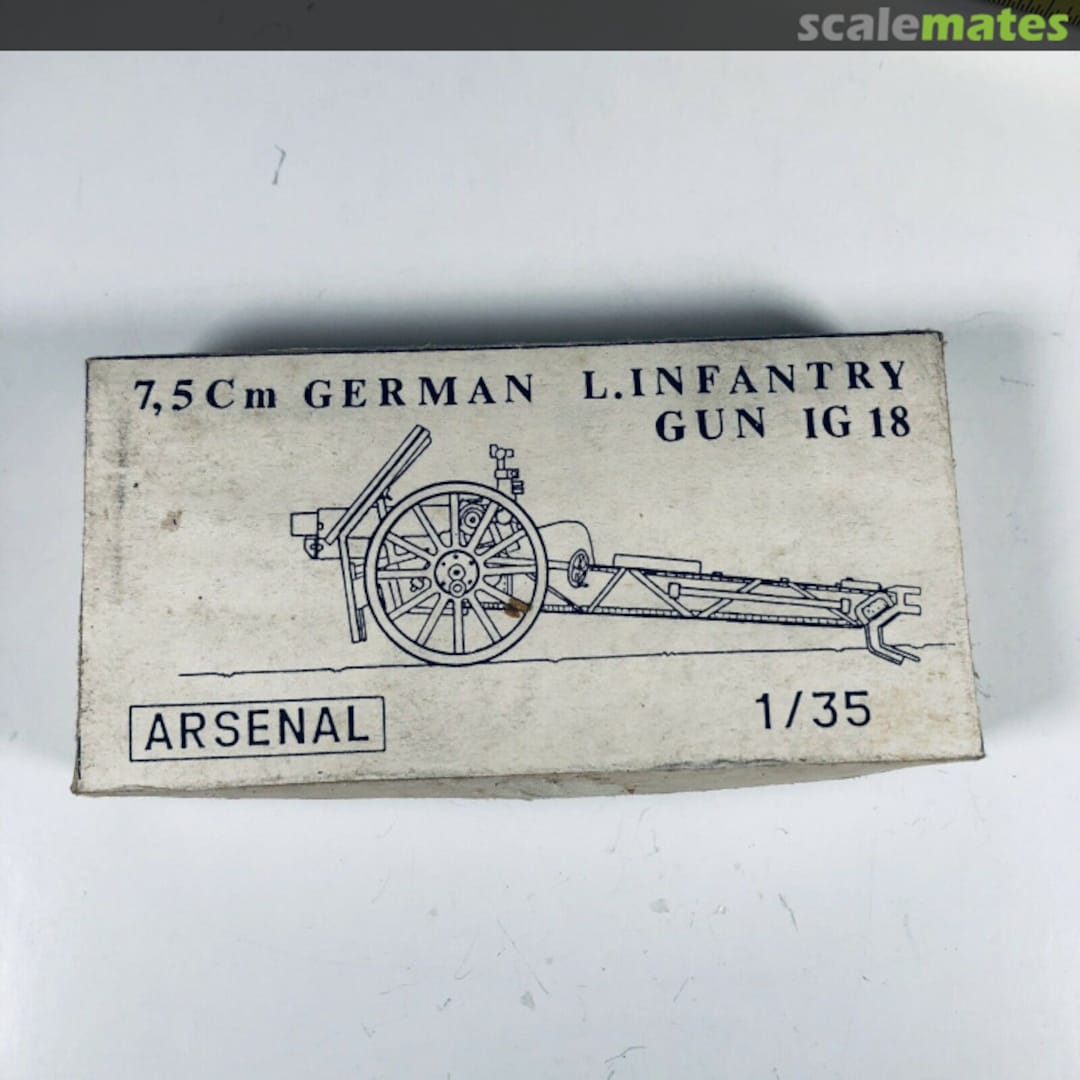Boxart 7,5 Cm German L.Infantry Gun IG 18 Arsenal (RU) Boxart 7,5 Cm German L.Infantry Gun IG 18 Arsenal (RU)