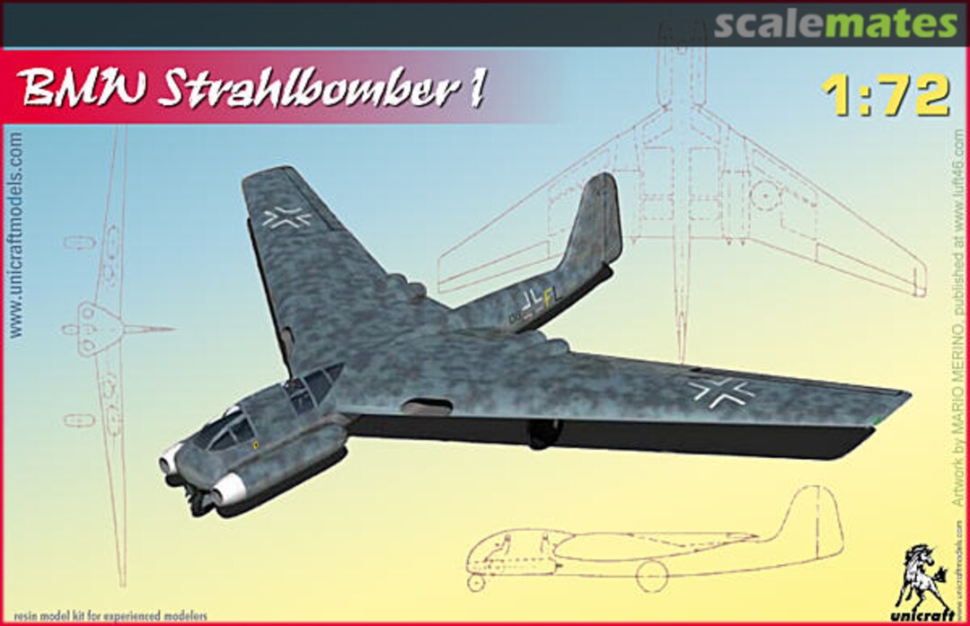 Boxart BMW Strahlbomber I Unicraft Models Boxart BMW Strahlbomber I Unicraft Models