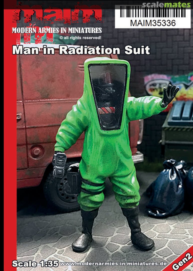 Boxart Man in Radiation Suit MAIM35336 MAiM Boxart Man in Radiation Suit MAIM35336 MAiM