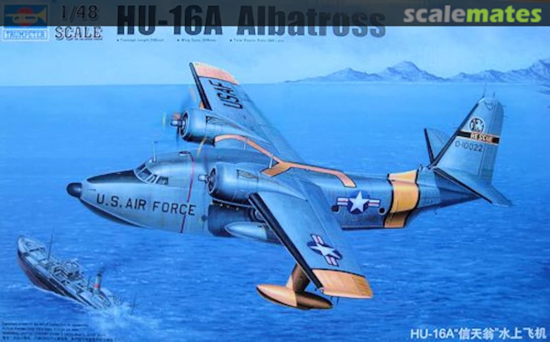 Boxart HU-16A Albatross 02821 Trumpeter Boxart HU-16A Albatross 02821 Trumpeter