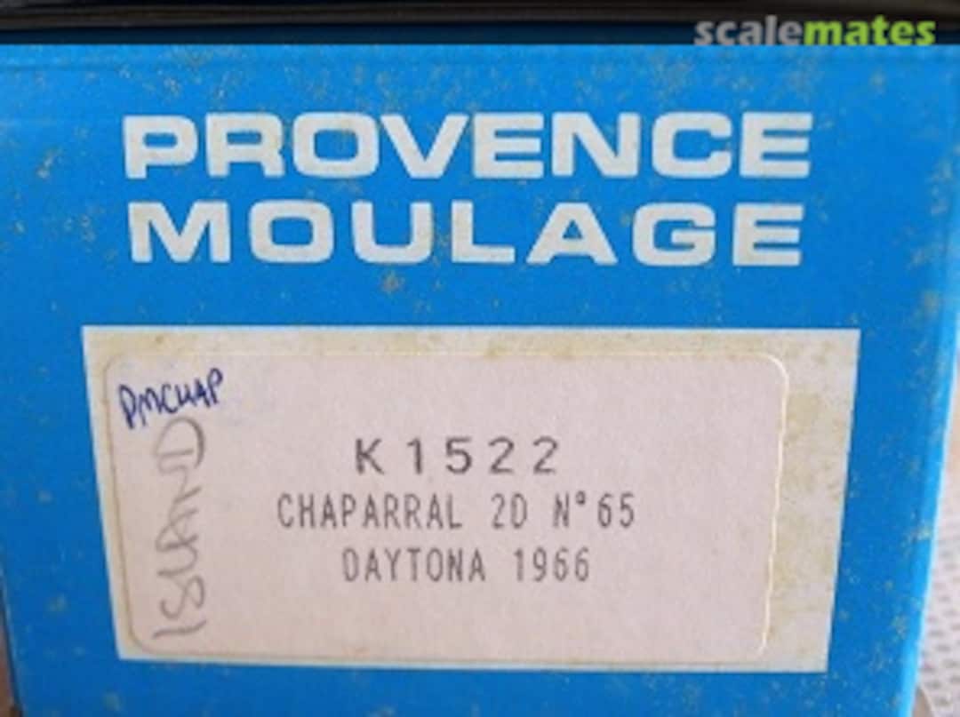 Boxart Chaparral 2D "COX" K1522 Provence Moulage Boxart Chaparral 2D "COX" K1522 Provence Moulage