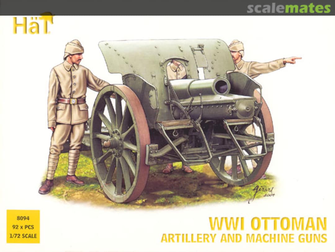 Boxart Ottoman Artillery and Machine Guns 8094 HäT Boxart Ottoman Artillery and Machine Guns 8094 HäT