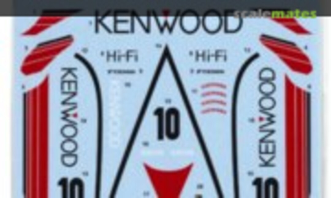 1:24 Porsche 962C Kenwood #10 JSPC 1988 (for Hasegawa) (Studio27 ST27-DC1199) ST27-DC1199