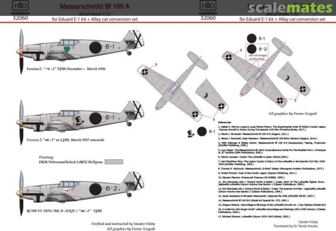 Boxart Messerschmitt Bf 109 A 32060 HADmodels Boxart Messerschmitt Bf 109 A 32060 HADmodels