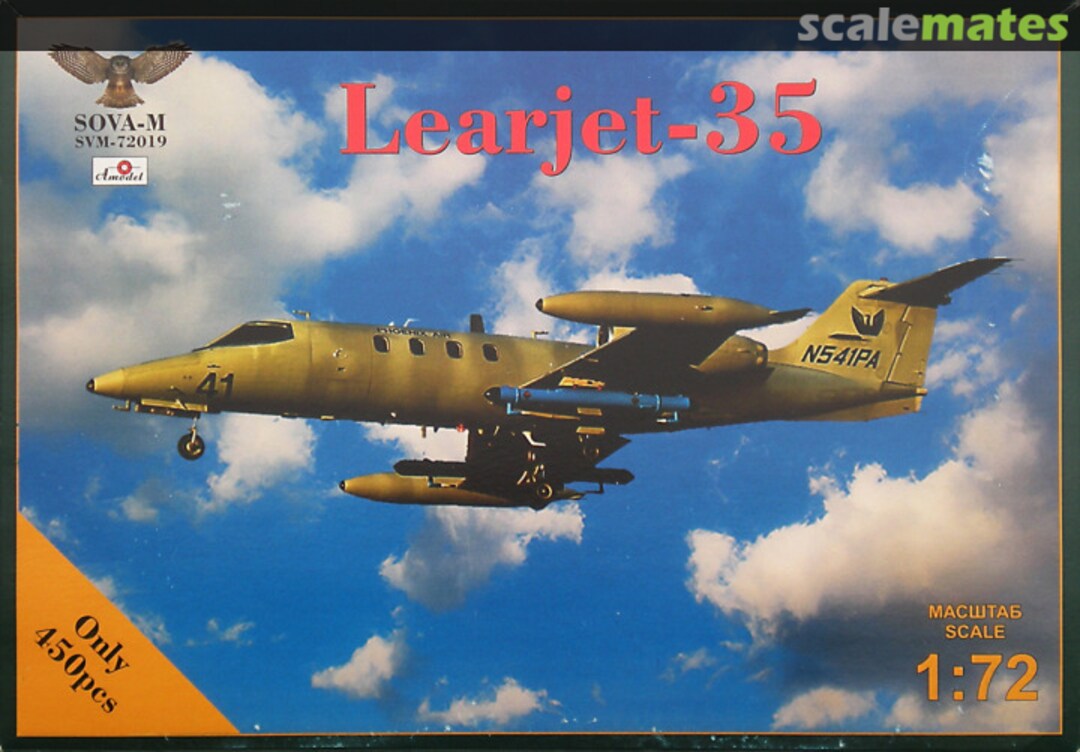 Boxart Gates Learjet 35 SVM-72019 SOVA-M Boxart Gates Learjet 35 SVM-72019 SOVA-M