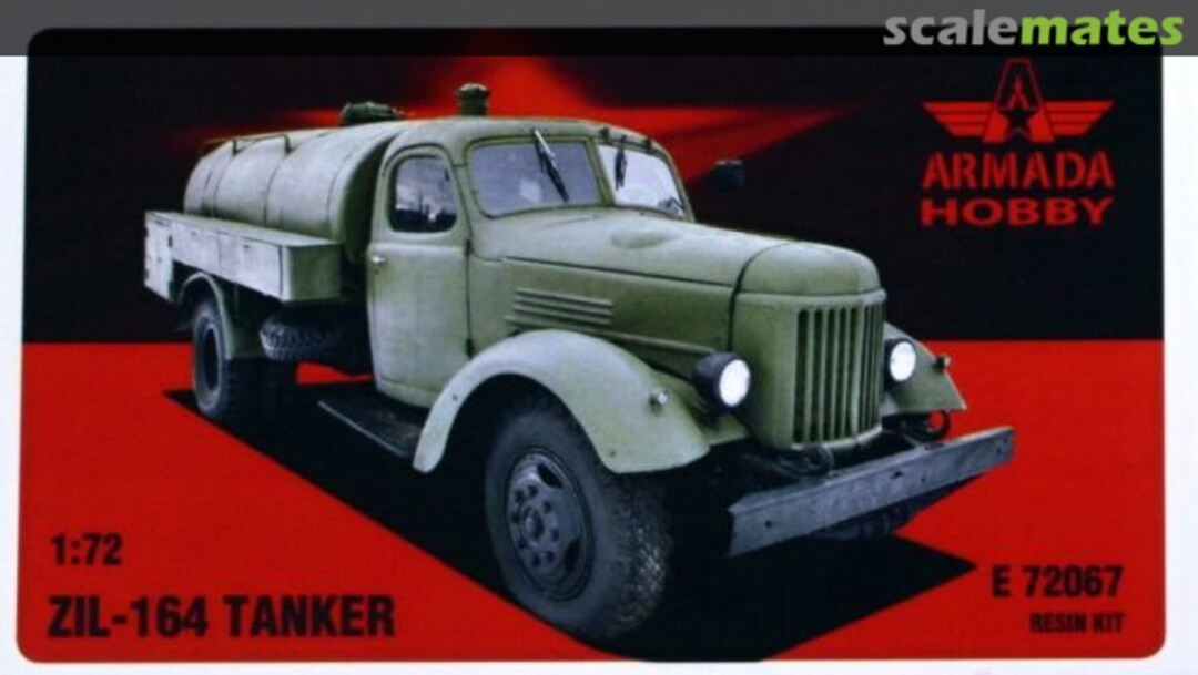 Boxart ZIL-164 Tanker E72067 Armada Hobby Boxart ZIL-164 Tanker E72067 Armada Hobby