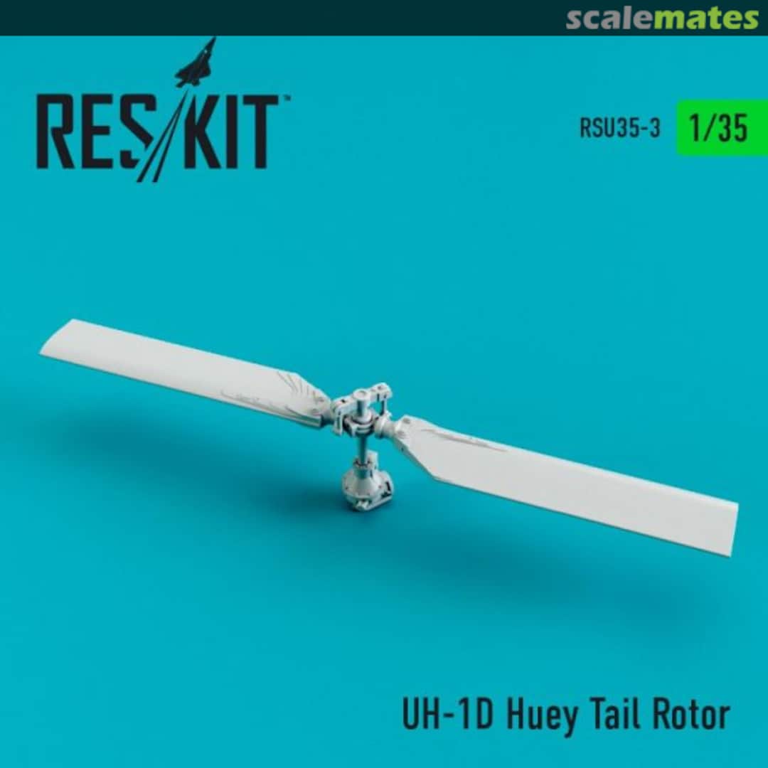 Boxart UH-1D Huey - tail rotor RSU35-0003 ResKit Boxart UH-1D Huey - tail rotor RSU35-0003 ResKit