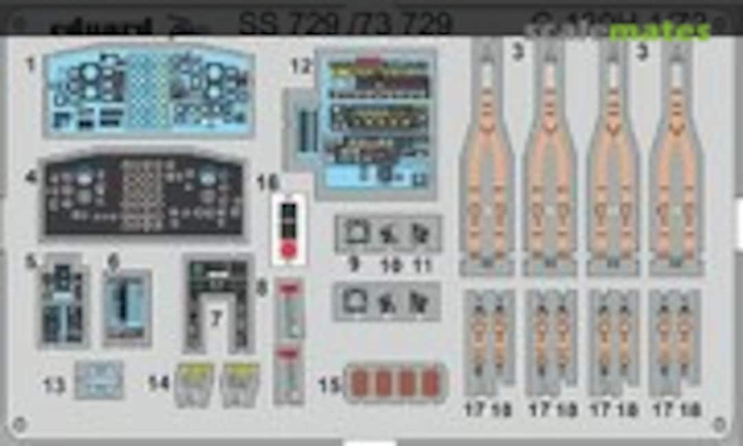 1:72 C-130H cockpit (Eduard SS729) SS729