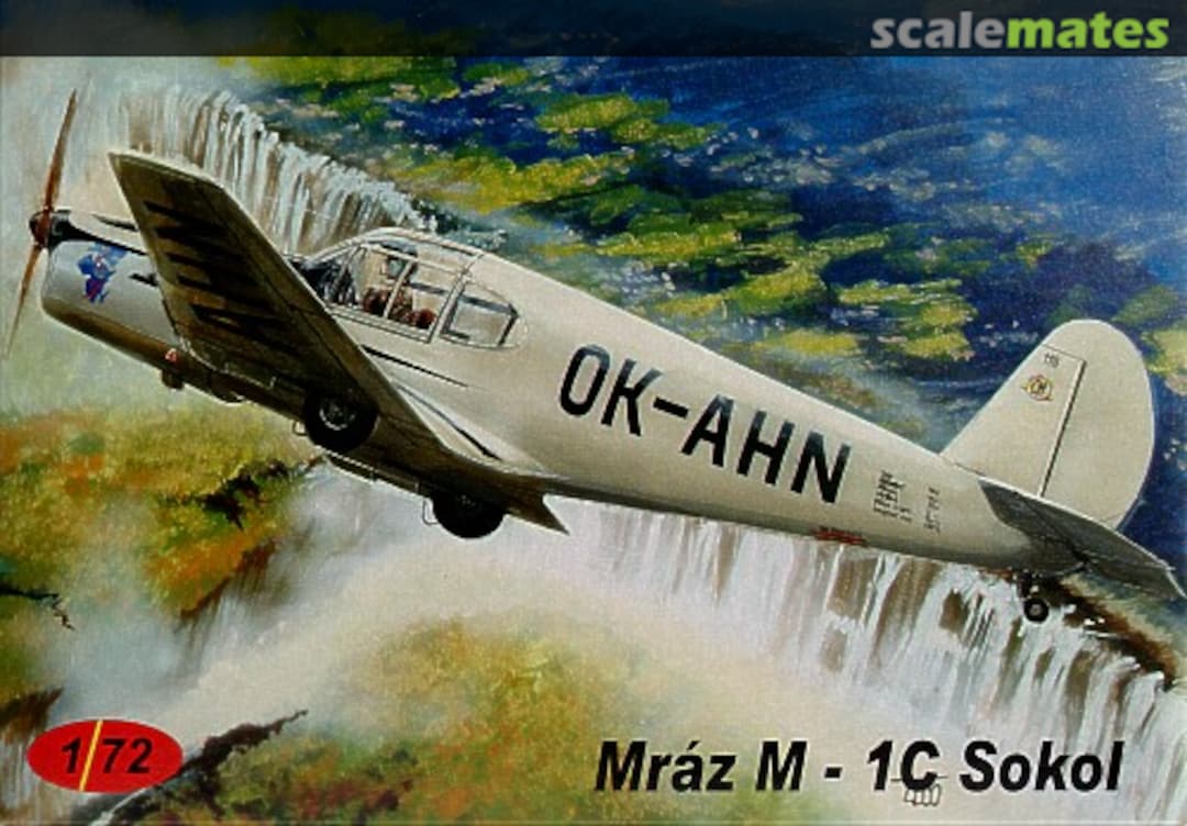 Boxart Mráz M-1C Sokol AZCZ11 AZmodel Boxart Mráz M-1C Sokol AZCZ11 AZmodel