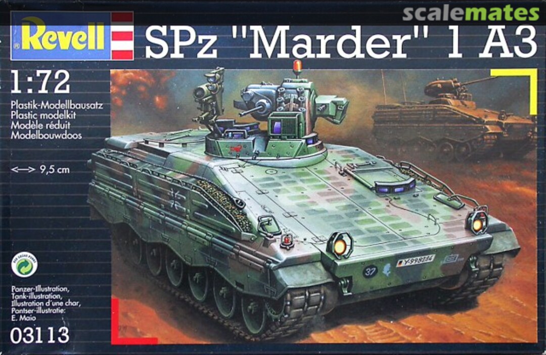 Boxart SPz Marder 1A3 03113 Revell Boxart SPz Marder 1A3 03113 Revell