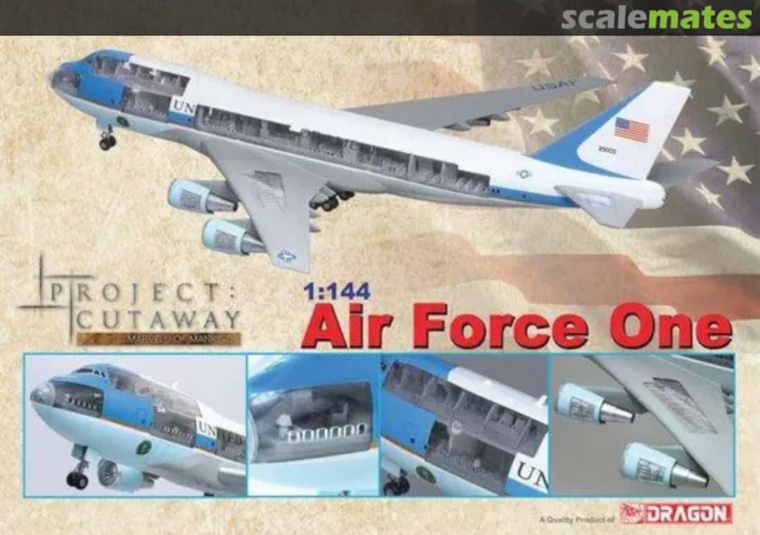Boxart Air Force One - Boeing VC-25A DRP47010 Dragon Boxart Air Force One - Boeing VC-25A DRP47010 Dragon