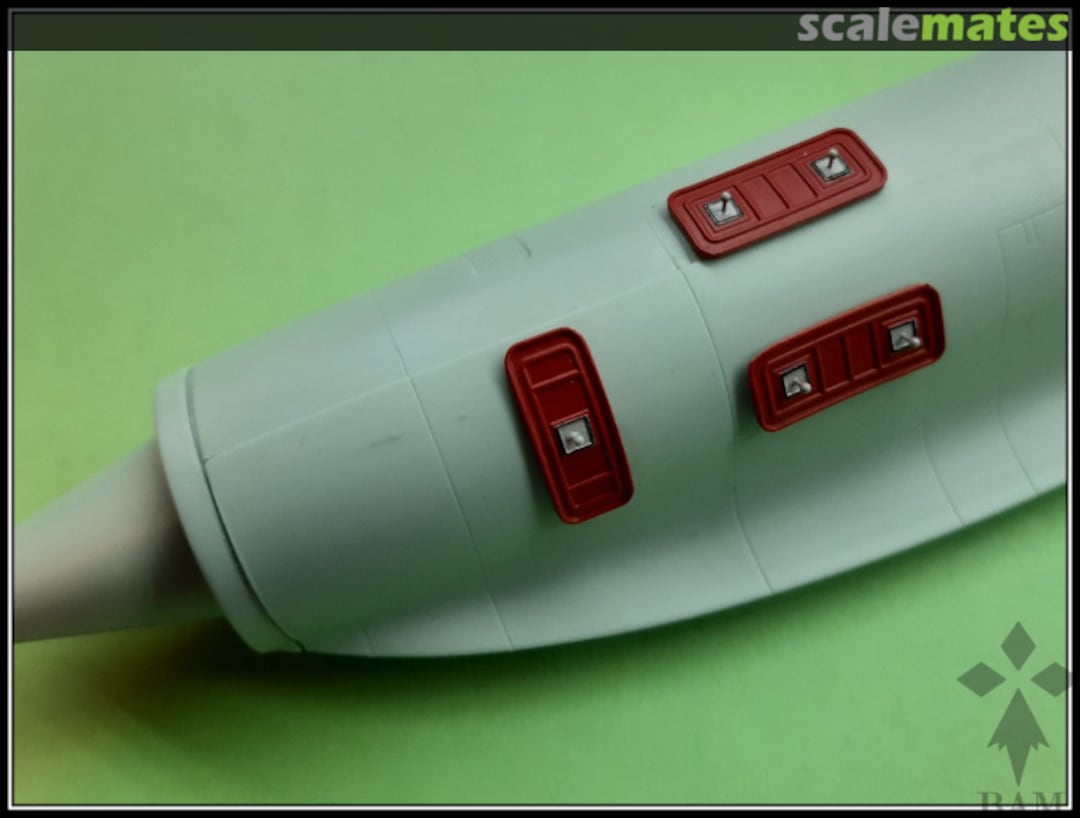 Boxart SR-71 engine covers 48030 BAM Models Boxart SR-71 engine covers 48030 BAM Models