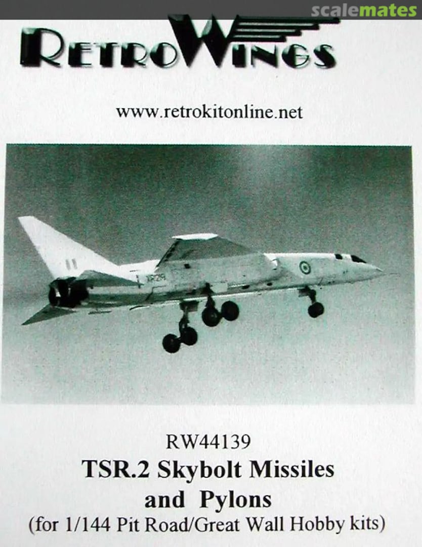 Boxart Skybolt Missiles and Pylons RW44139 RetroWings