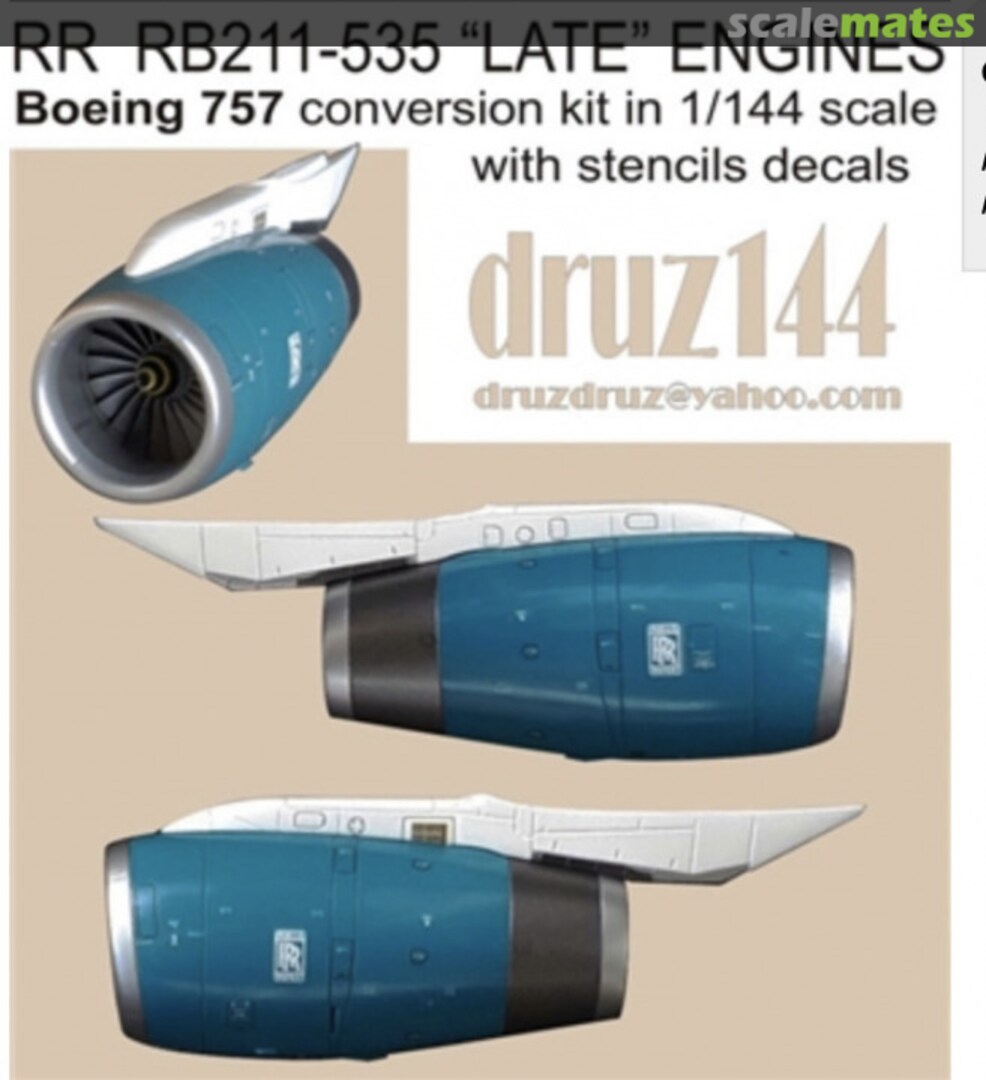 Boxart Boeing 757-200 RR Engines SD4-757-R535E druz144 Boxart Boeing 757-200 RR Engines SD4-757-R535E druz144