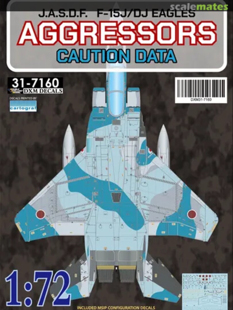 Boxart Aggressors Caution Data 31-7160 Double Xcellent Model Boxart Aggressors Caution Data 31-7160 Double Xcellent Model