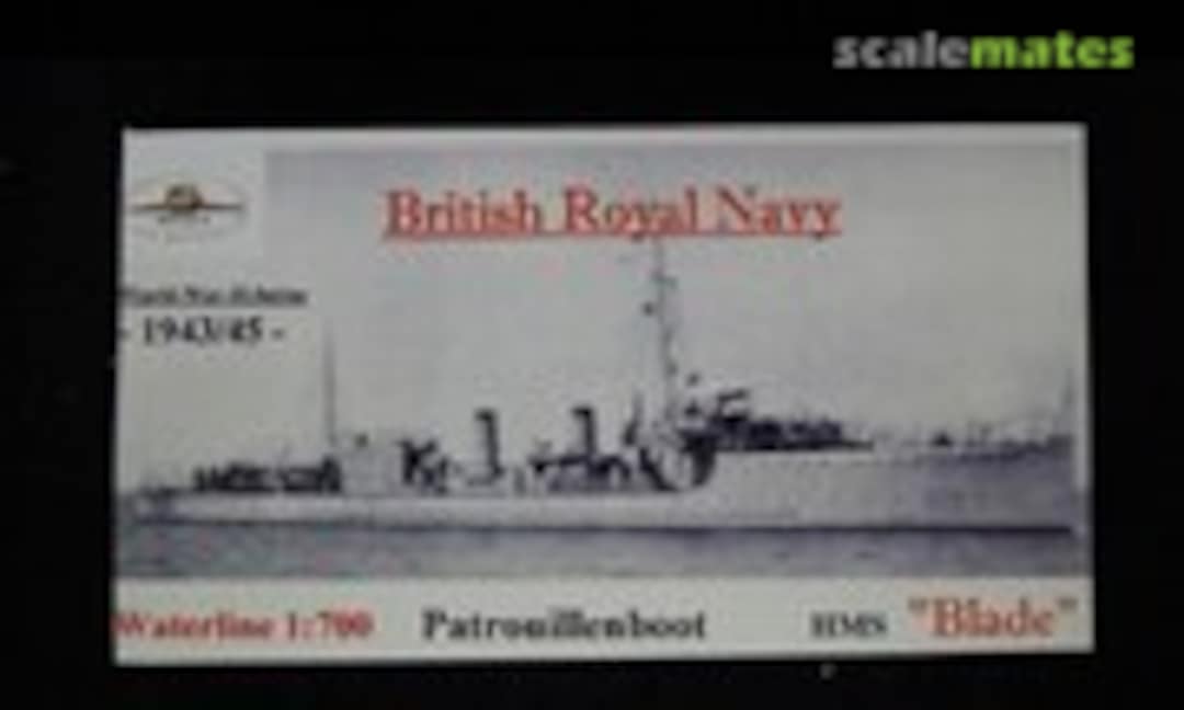 1:700 Patrouillenboot HMS Blade (HP-Models WW II-WL-GB-127) WW II-WL-GB-127