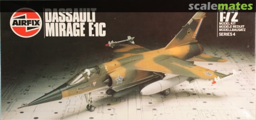 Boxart Dassault Mirage F.1C 9 04022 Airfix Boxart Dassault Mirage F.1C 9 04022 Airfix
