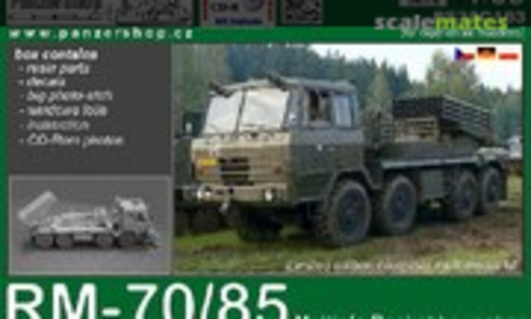 1:35 RM-70/85 Multiple Rocket Launcher on Tatra 815 chassis (PanzerShop PS35C163) PS35C163