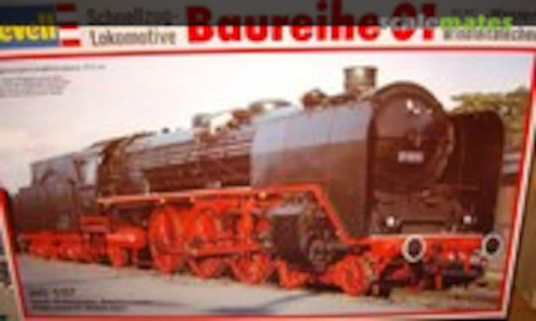 1:87 Schnellzug-Lokomotive Baureihe 01 mit Wagner Windleitblechen (Revell 2164)