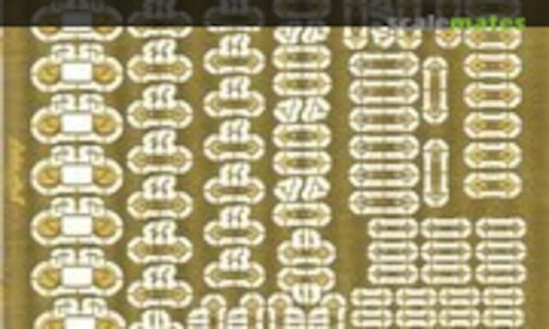 1:400 Royal Navy Cable Reels Set (1 Photo-Etched Sheet) (White Ensign Models PE 4014) PE 4014