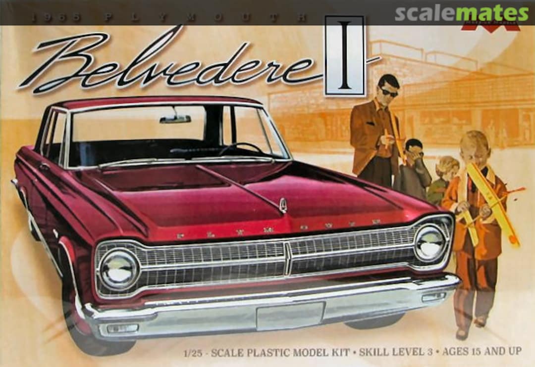 Boxart Plymouth Belvedere I 1218 Moebius Models