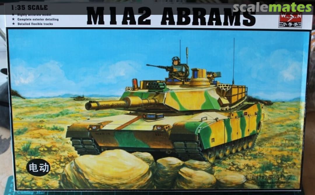Boxart M1A2 Abrams 00337 WSN Boxart M1A2 Abrams 00337 WSN