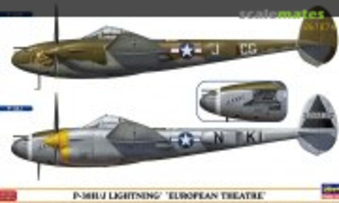 1:72 P-38H/J Lightning 'European Theatre' (Hasegawa 02225)