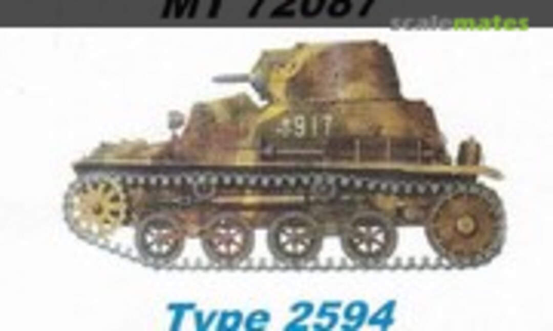 1:72 Type 2594 Chokei Sensha (Modell Trans Modellbau MT72087)