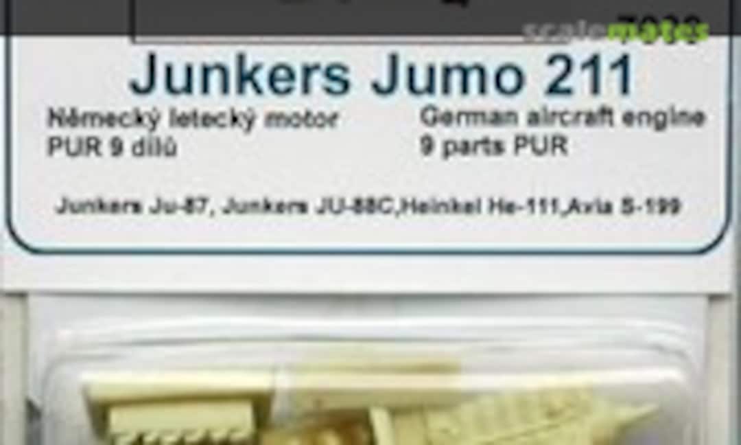 1:72 Junkers Jumo 211 (DETAIL model 7009) 7009