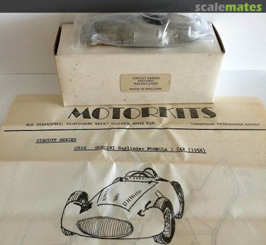 Boxart Gordini Type 32 CS16 Motorkits