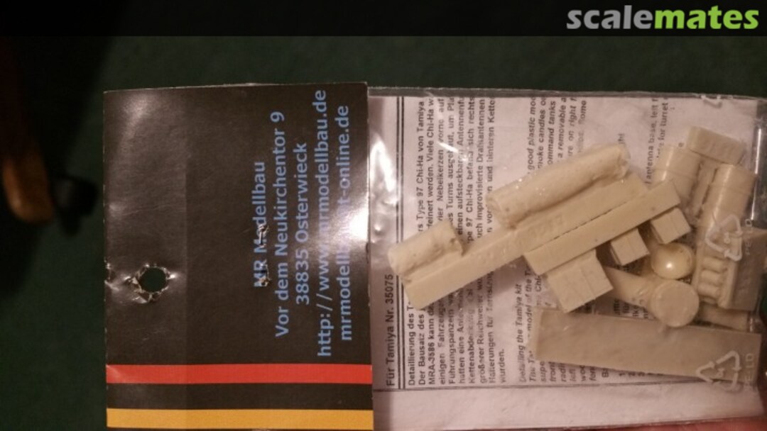 Boxart Type 97 Tank Stowage mra-3586 MR Modellbau Boxart Type 97 Tank Stowage mra-3586 MR Modellbau