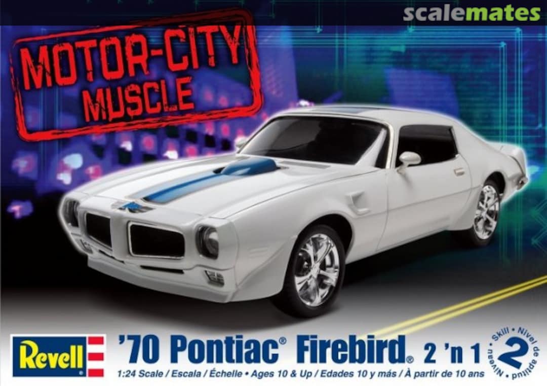 Boxart '70 Pontiac Firebird 2 'n 1 85-2026 Revell Boxart '70 Pontiac Firebird 2 'n 1 85-2026 Revell