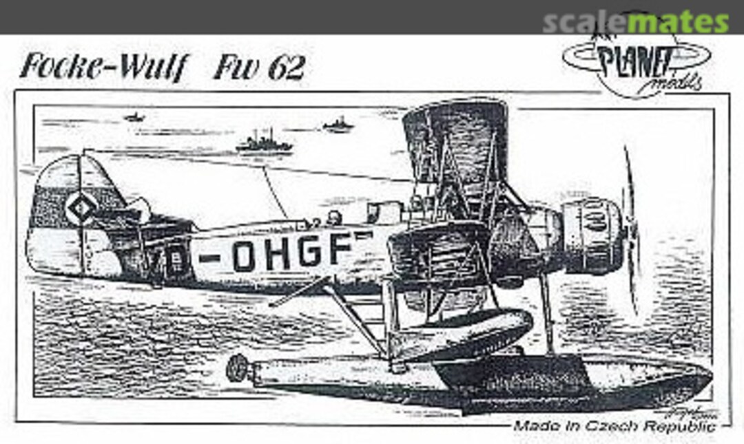Boxart Focke-Wulf Fw 62 PLT080 Planet Models Boxart Focke-Wulf Fw 62 PLT080 Planet Models