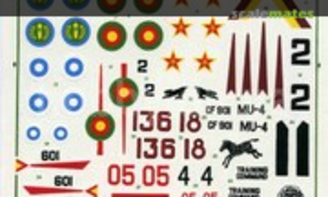 1:72 Mikoyan MiG-15UTI Midget (Kanga Decals 72-017) 72-017