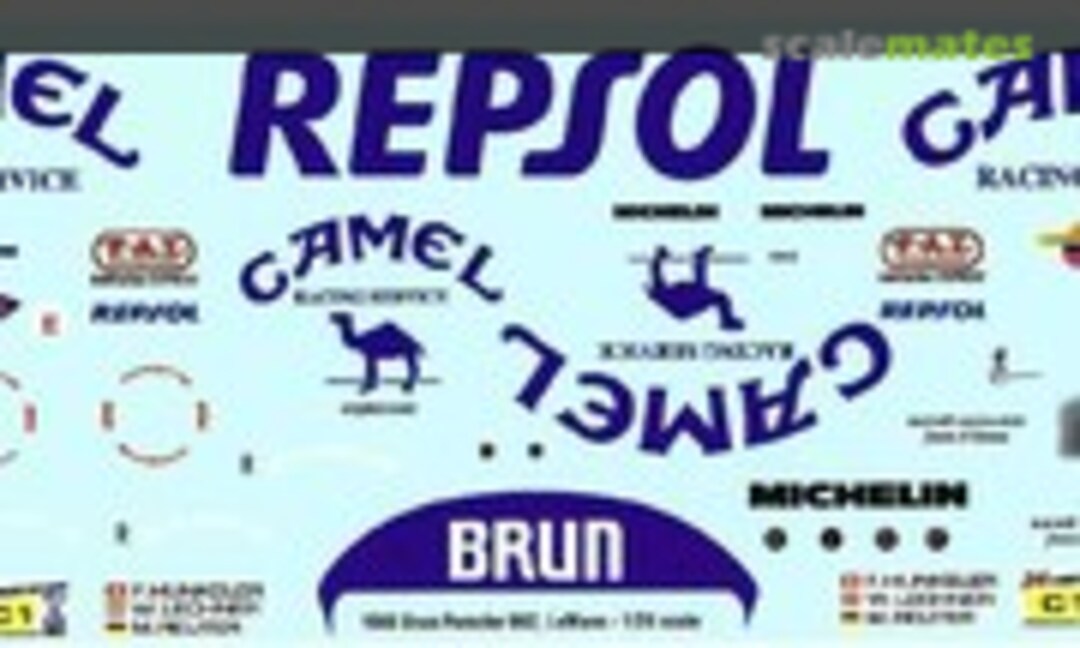 1:24 Porsche 962 C #117 "CAMEL" (Indycals )