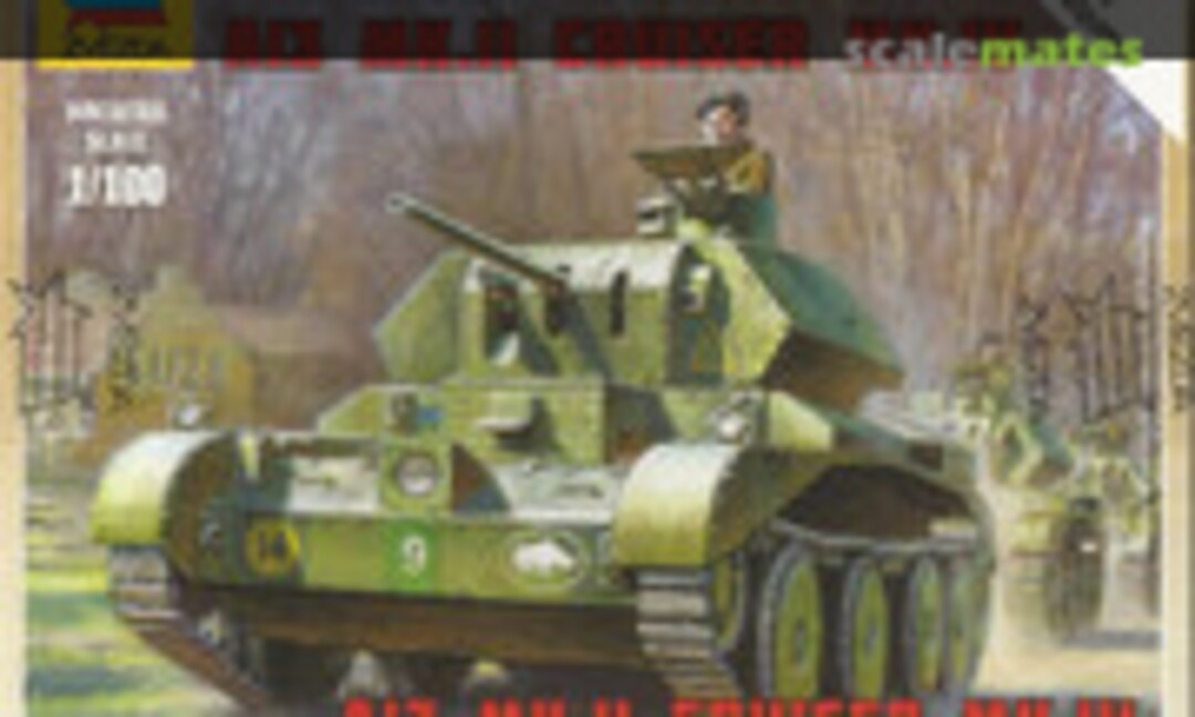 1:100 A13 Mk.II Cruiser Mk.IV (Zvezda 6227)