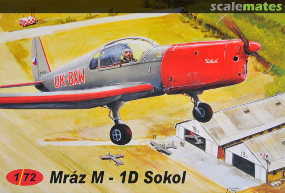 Boxart Mráz M-1D Sokol AZCZ12 AZmodel Boxart Mráz M-1D Sokol AZCZ12 AZmodel