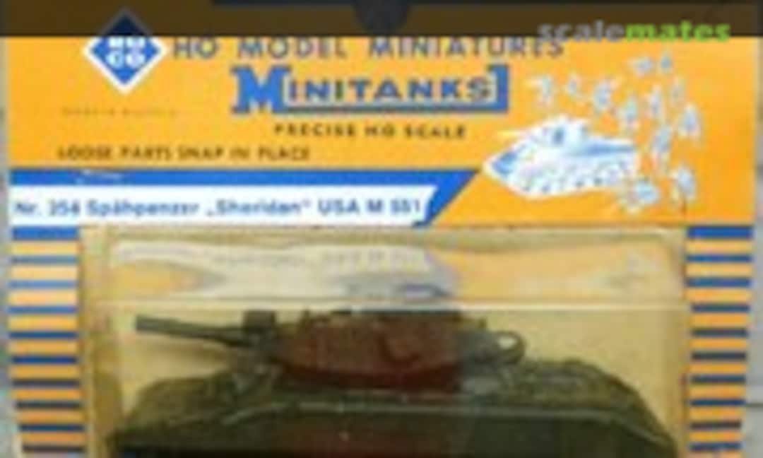 1:87 M551 Sheridan (Roco Minitanks Z-254.59)